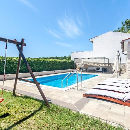 Villa Gortan - Pool House For 7 Guests Near Pula Istria - Ferienhaus Istrien Marčana 외부 사진